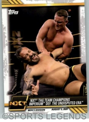 2021 NXT #55 Marcel Barthel Bobby Fish - Image 1 of 2