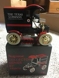 Vintage Texaco1905 Ford delivery car locking coin bank with key. New in box. - Picture 1 of 5