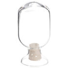 Glass match holder bathroom bell