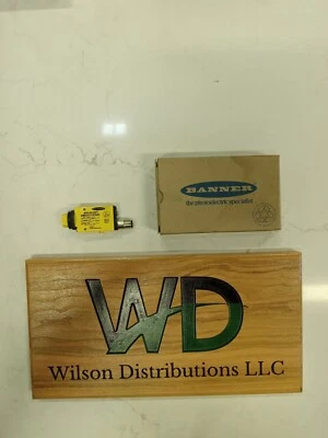  Banner Engineering SM2A312DQD Mini Beam Photoelectric Sensor 380 MM Range - Image 1 of 3