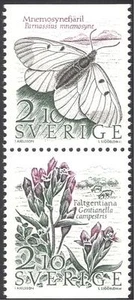 Sweden 1987 Butterfly/Insects/Flowers/Plants/Nature/Cattle bklt pr (n43150) - Picture 1 of 1