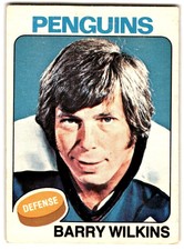 1975-76 O-Pee-Chee Barry Wilkins #148 Pittsburgh Penguins
