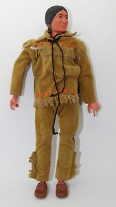 The Lone Ranger" Tonto Action Figure Doll Gabriel Vintage 1973 w/accessories 