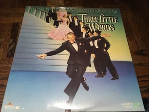 Three Little Words Laserdisc Fred Astaire Brand new - Picture 1 of 2