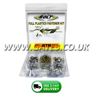 KTM 250SXF SXF 250 2016-2018 Full Plastics Fastener Kit - Nuts/Bolts/Washers - Picture 1 of 2