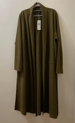 NWT $398 Eileen Fisher Serpentine Boiled Wool Jersey C/L Jacket L XL 1X - Image 1 of 4