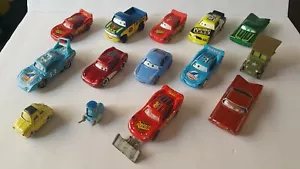 Disney Cars Diecast Lot of 14:(Lenticular Eyes) The King, Dexter Hoover, Sally  - Picture 1 of 10