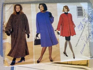 Vintage Butterick Sewing Pattern 4158 – Misses’ Coat (Cut to 8-10) - Picture 1 of 1