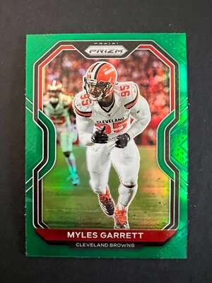 2020 Panini Green Prizm - #62 Myles Garrett - 50% off 5 or more under $5 - Image 1 of 2