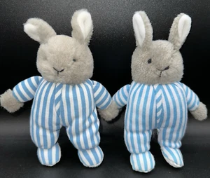 LOTTO 2 peluche coniglietto luna buonanotte coniglio 2005 Harper Collins peluche - Foto 1 di 10