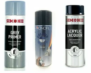 Spray Paint & Clear Lacquer, Primer Aerosols for ROVER MG JFV TROPHY BLUE - Picture 1 of 1