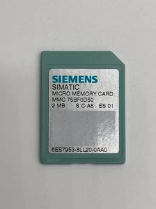 Siemens SIMATIC S7, karta pamięci micro 2 MB; 6ES7953-8LL20-0AA0 - Zdjęcie 1 z 1
