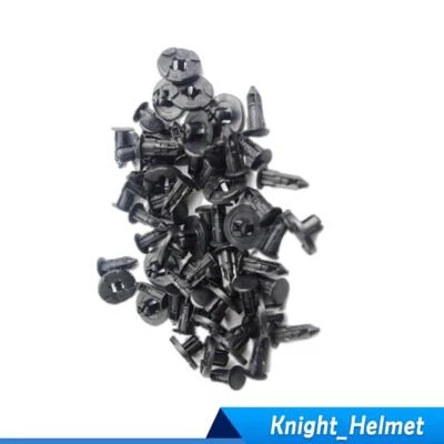 25 piezas de clips de sujeción de guardabarros de nailon negros para Infiniti EX35 G25 Foto 1 de 4