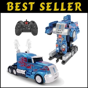 360° Spin RC Truck with Lights, Music & Vapor - Perfect Gift for Boys 8-13 - Picture 1 of 10