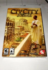 CivCity Rome (PC Game CD ROM) New US Retail Store Boxed Edition Sealed MINT - Picture 1 of 3