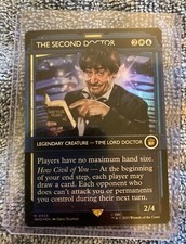 The Second Doctor Magic The Gathering Universes Beyond Doctor Who