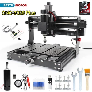 【USA】3020 Plus 500W CNC Router Engraving GRBL Milling Machine+Offline Controller - Picture 1 of 12