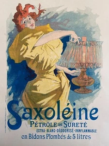 "Saxoléine" By Jules Chéret 1896 Lithograph by Chaix - Les Maitres de l'Affiche - Picture 1 of 5