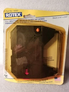 2x Rotex #309R Replacement Ribbon Black 5/16 X 500' Made In USA Brand New - Picture 1 of 2