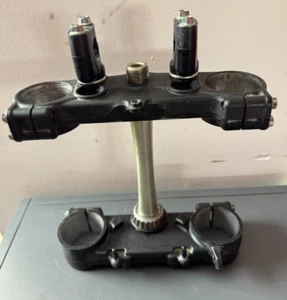 TRIPLE CLAMPS OEM KAWASAKI KX250 KX450 UPPER LOWER TREE 2019-2025 KX 250 450 F X - Picture 1 of 4