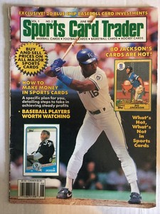 Sport Card Trader Bo Jackson June 1990 Vol 1 Issue 2