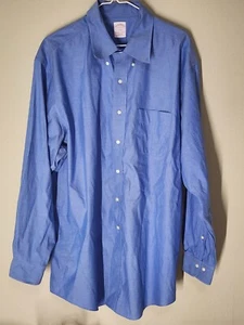 Gebrauchtes Brooks Brothers Herren Hemd Größe 171/2-4/5 346 Hemd hellblau - Bild 1 von 7