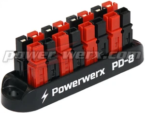 Powerwerx PD8 8-Positionen Stromverteilungsblock für 15/30/45A - Bild 1 von 1