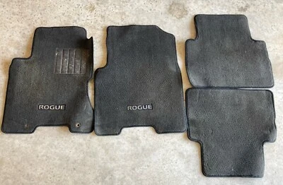 Alfombrillas grises originales OEM aptas para Nissan Rogue 999E2-G2000 2014-2020 4 piezas Foto 1 de 4