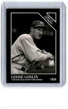 1991 Conlon TSN Prototypes Goose Goslin Detroit Tigers #520