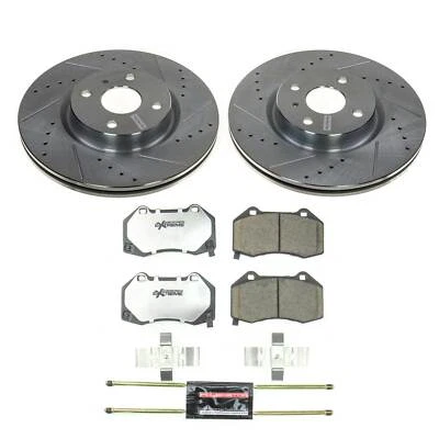 PowerStop Disc Brake Kit - Front - Fits Fiat 124 Spider 2017-2020, Mazda MX-5 Mi - Image 1 of 4