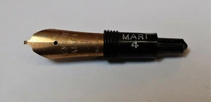 VINTAGE OSMIROID MARI PEN NIB MARI 4 NEW NEVER USED MADE IN ENGLAND - Picture 1 of 2