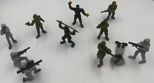 Vintage GUTS Military Action Figures (Mattel, 1986) Lot of 11 (T0100)