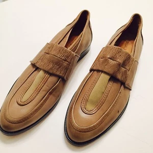 SILENT DAMIR DOMA Womens Flat Oxford Shiner Shoes Size 38/8 - Picture 1 of 11