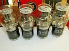 6A6 Rca Nos Nib D Getter   4 Pieces   Tube Electronique Tube Rouge Made In