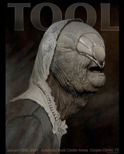 Tool Corpus Christi Poster fear inoculum concert tour 1/30 2024 740/750 - Picture 1 of 13
