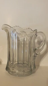 Vintage Heisey Clear Glass Panel Colonial Pattern 40 oz Water Ice Pitcher - Picture 1 of 5