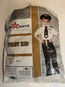 Dress-Up-America Pilot Costume for Kids - Airline Captain Uniform - Picture 1 of 22
