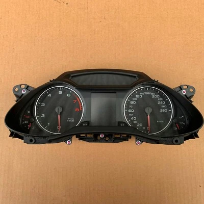 Medidores de painel de instrumentos Audi A4 8K Quattro V6 2008 8K0920930A - Imagem 1 de 4