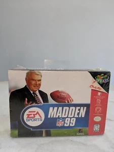 Madden NFL 99 (Nintendo 64, 1998) NEW SEALED - Picture 1 of 2