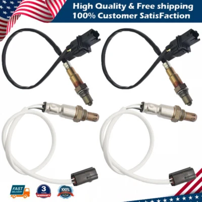 Set of 4 Upper+Lower Oxygen Sensors Fit For Infiniti FX35 M35 3.5L V6 2007 2008 - Image 1 of 4