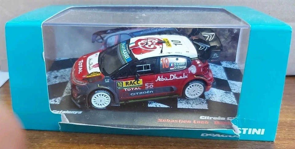 MODELLINO AUTO 1:43 - CITROEN C3 WRC 2018 - LE LEGGENDE DEL RALLY - XZZM - Immagine 1 di 1
