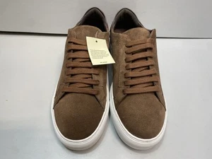 Axel Arigato Mens Clean 90 Suede Sneaker Size 8 F0064007-15- Brown - Picture 1 of 11