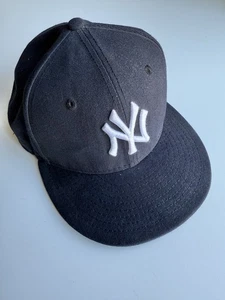 Gorra de béisbol NY Yankees New York New Era azul marino 59Fifty ajustada talla 6 7/8 - Imagen 1 de 12