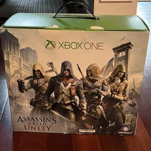 Microsoft Xbox One Assassin's Creed Unity Video Game Console Box & Inserts Only - Picture 1 of 12