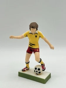 Vintage Unbranded Soccer Player Cake Topper Yellow Jersey Red Shorts 1970s - Picture 1 of 20