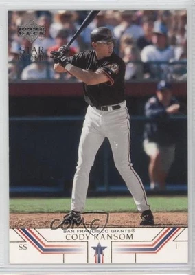 2002 Upper Deck Star Rookie Cody Ransom #39 - Image 1 of 2