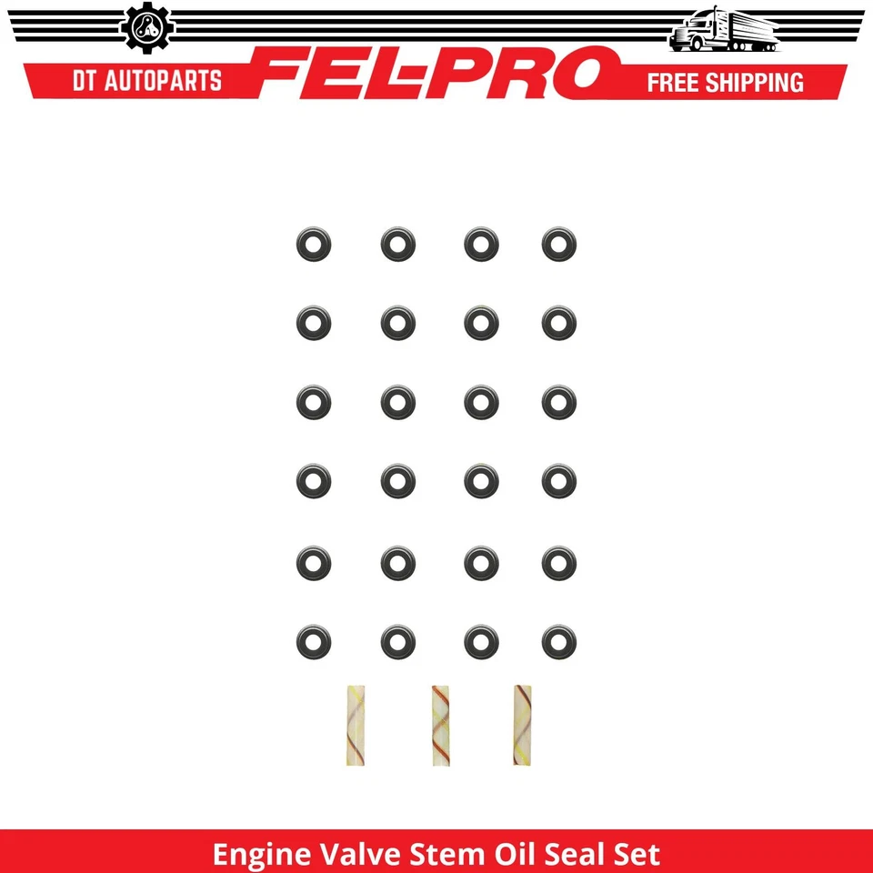 For 12-20 Nissan NV1500 Engine Valve Stem Oil Seal Set Intake and Exhaust FelPro - Image 1 of 1