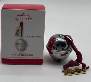Hallmark Keepsake SANTA'S SLIGH BELL Polar Express decorazione natalizia 2014 - Foto 1 di 3