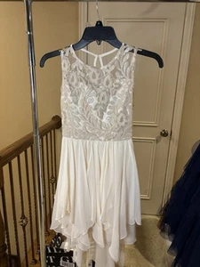 TWEEN DIVA Girls Beige Sequin & Flare Dress - Picture 1 of 7