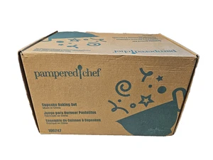 Pampered Chef Cupcake Baking Set #100747........ New Open Box - Picture 1 of 9